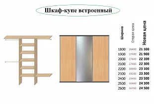 Шкаф-купе ШВ-007