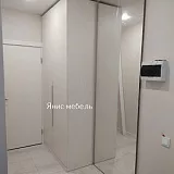 Шкаф распашной + зеркало с подсветкой № 37475